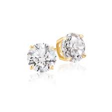 Zirconia Stud Earrings