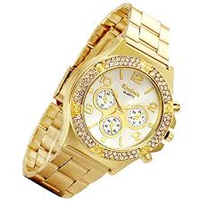 Gold Tone Watch